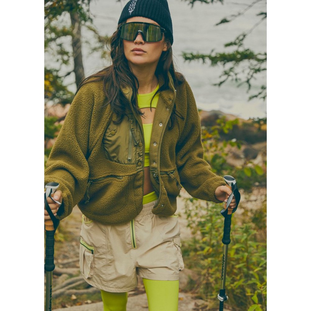 FP MOVEMENT Hit The Slopes Fleece Jacket / Army